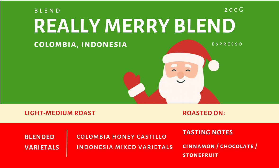 Rly Coffee - Really Merry Blend Coffee Beans [200g]