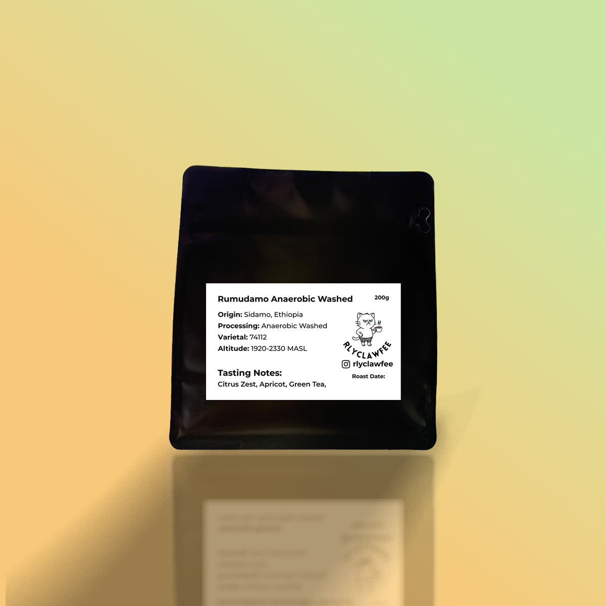 RlyClawfee - Rumudamo Anaerobic Washed Coffee Beans [200g]