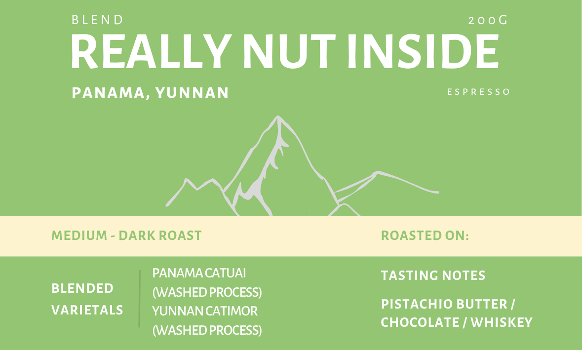 Rly Coffee - Really Nut Inside Blend Coffee Beans [200g]